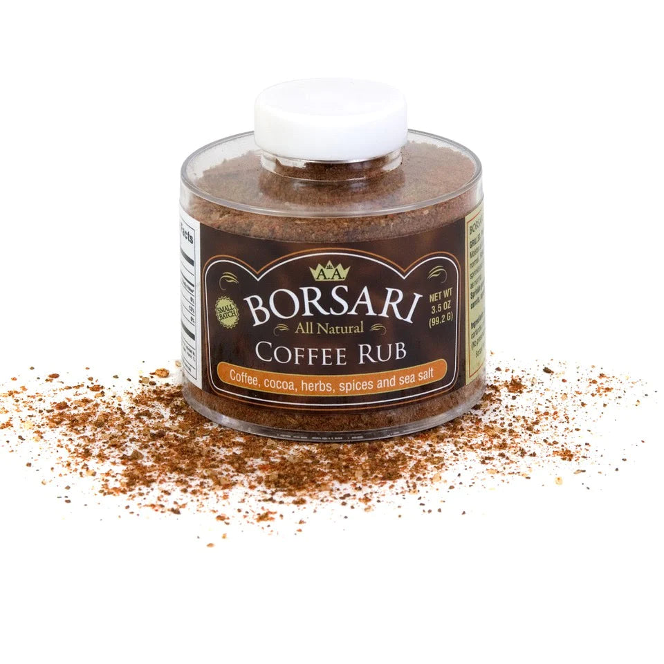 Borsari Salts Coffee Rub Buffalo Artisan Food Traders