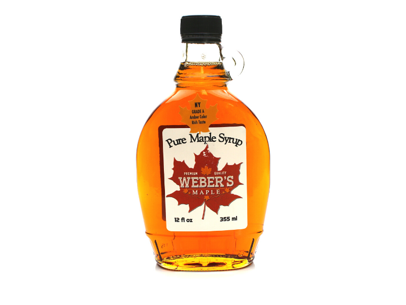 12 oz Pure Maple Syrup Buffalo Artisan Food Traders
