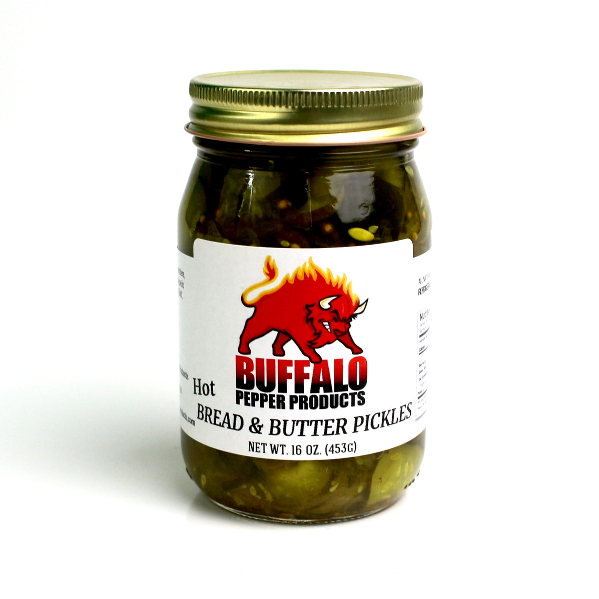 Hot Bread & Butter Pickles Buffalo Artisan Food Traders