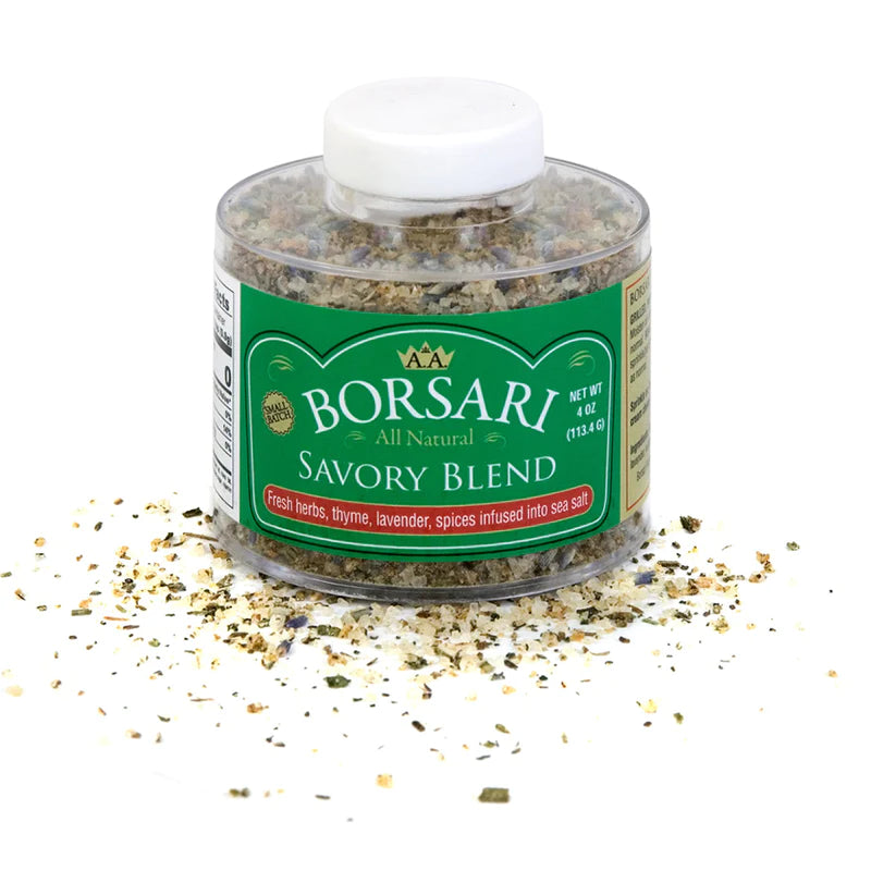 Borsari Salts Savory Blend Buffalo Artisan Food Traders