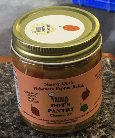 Habanero Pepper Relish
