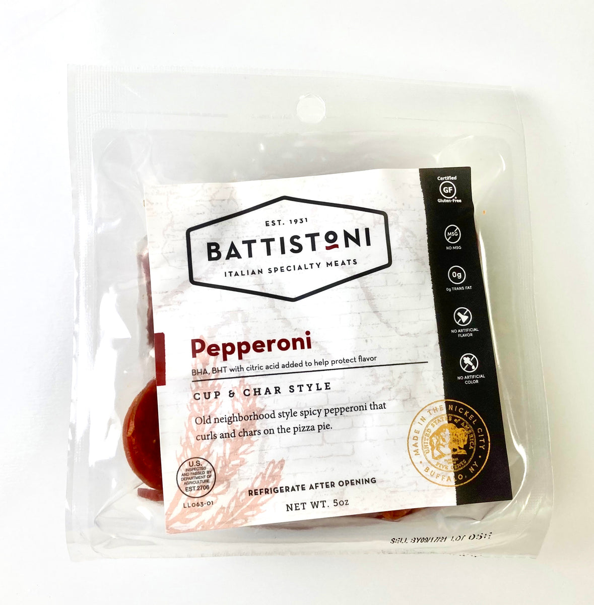 Buffalo Style Pepperoni Buffalo Artisan Food Traders