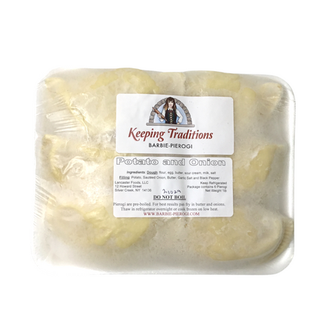 KBS Seasoned Potato & Onion Pierogi (Local Delivery/Pickup)